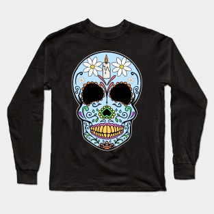 Mexican Skull Dia de los muertos Day of the dead Long Sleeve T-Shirt